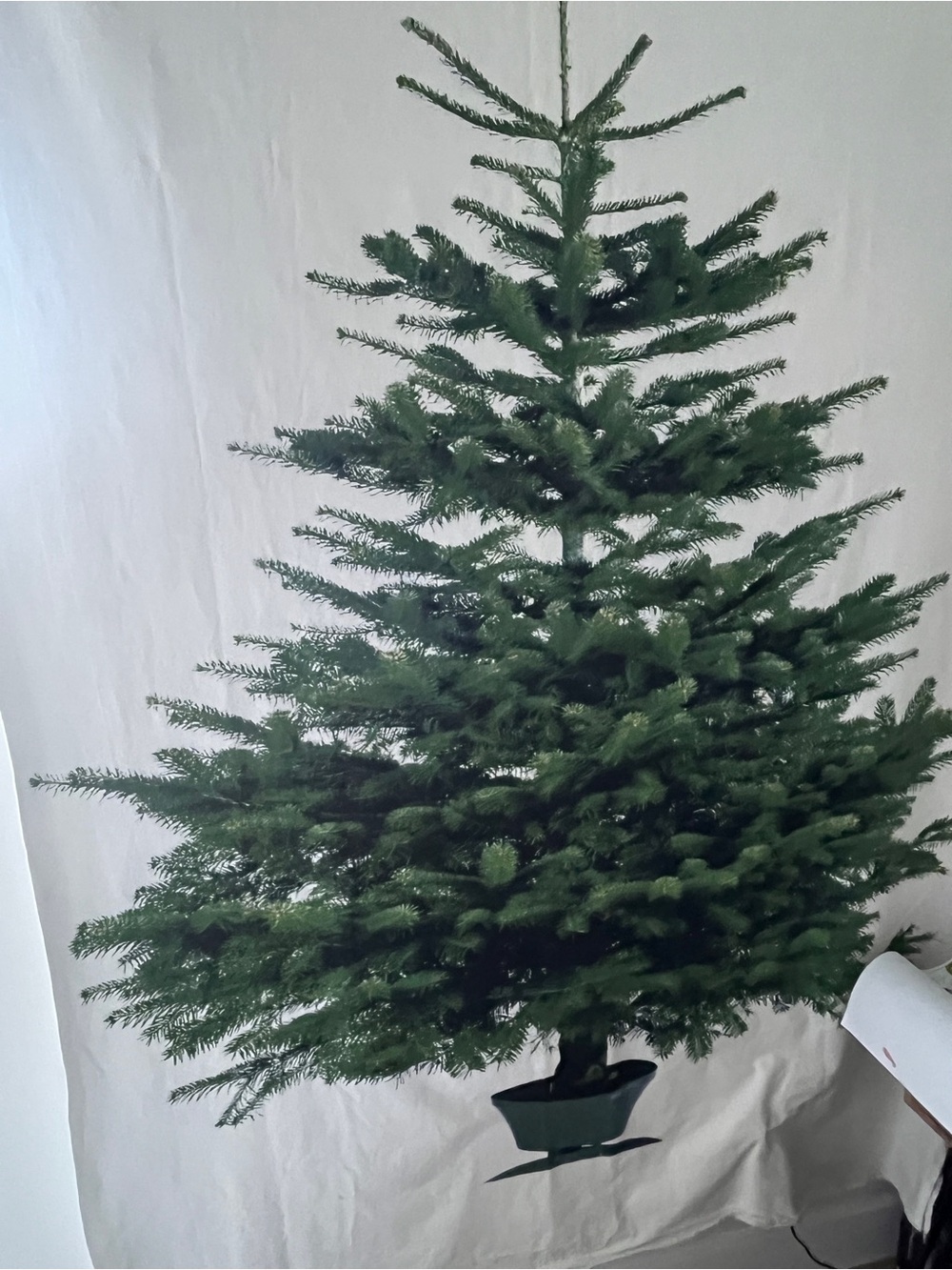 Rare Vintage IKEA Lotta Feldt 2011 Giant Christmas Tree Wall Panel